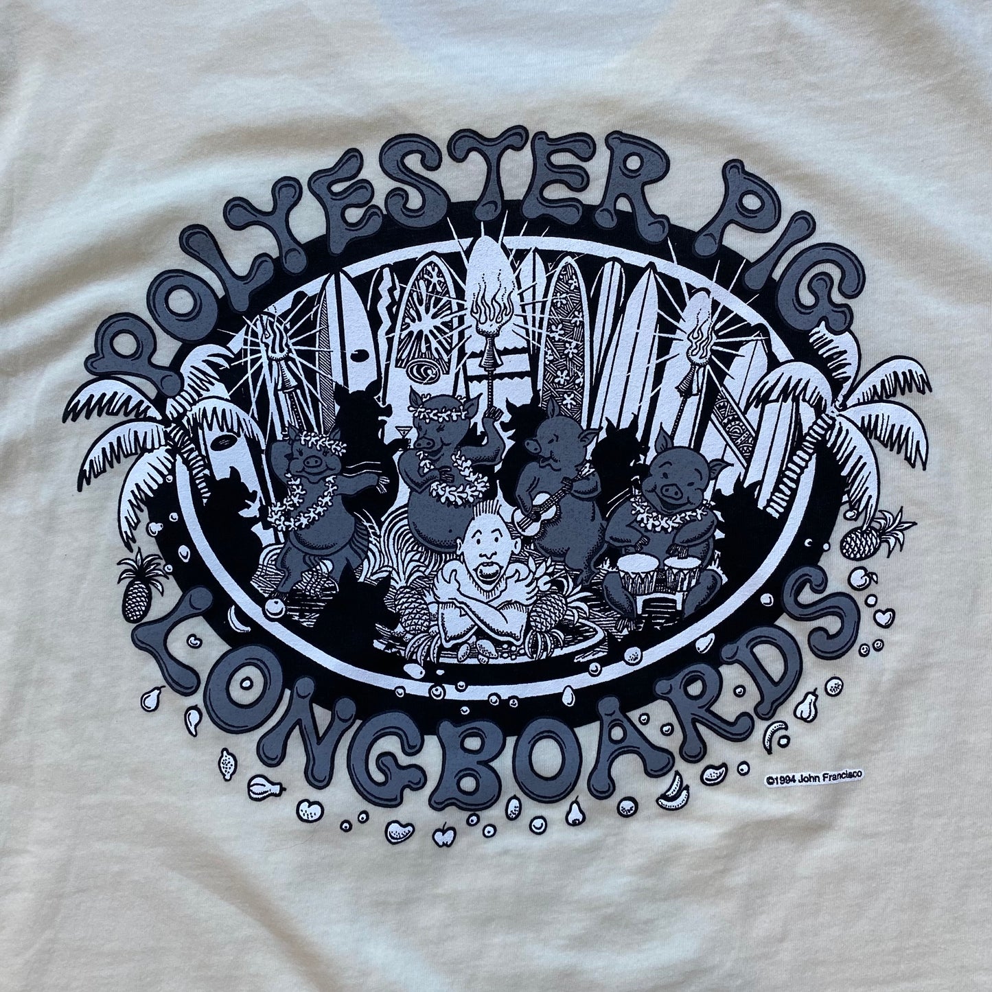 Ivory Luau T-Shirt