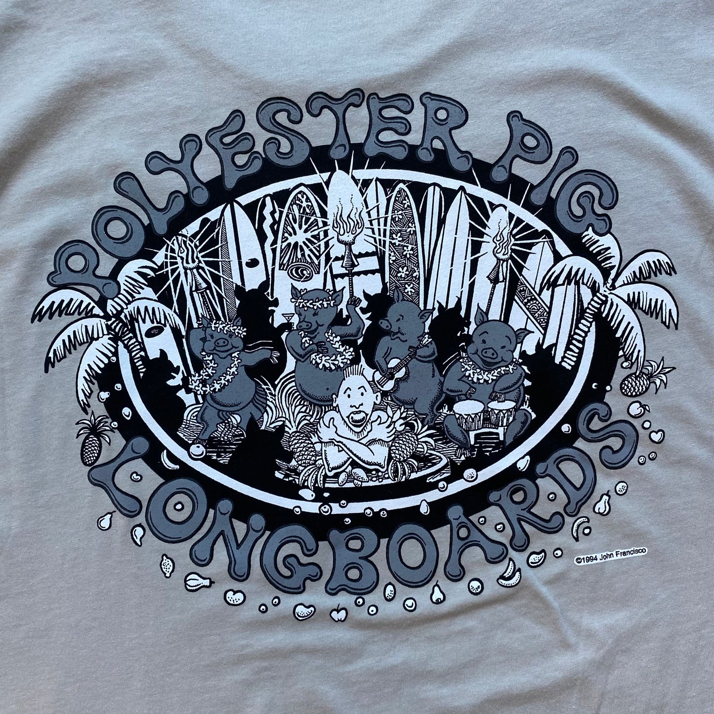 Grey Luau T-Shirt